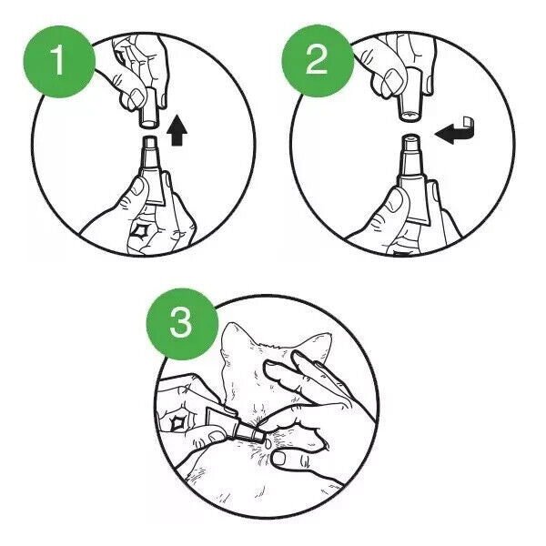 DRONSPOT - Entwurmungstropfen für Katzen (Gewicht 2,5 - 5 kg)