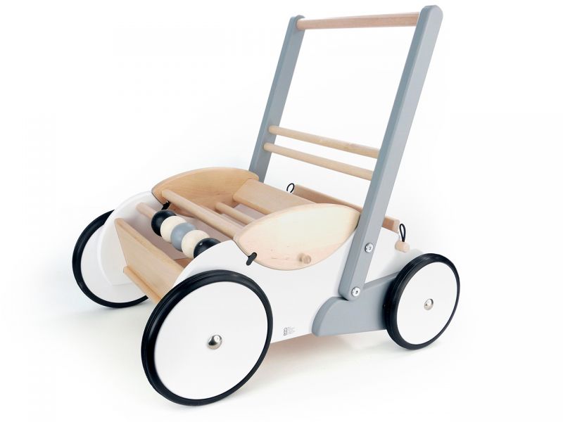 BAJO Lauflernwagen, grau