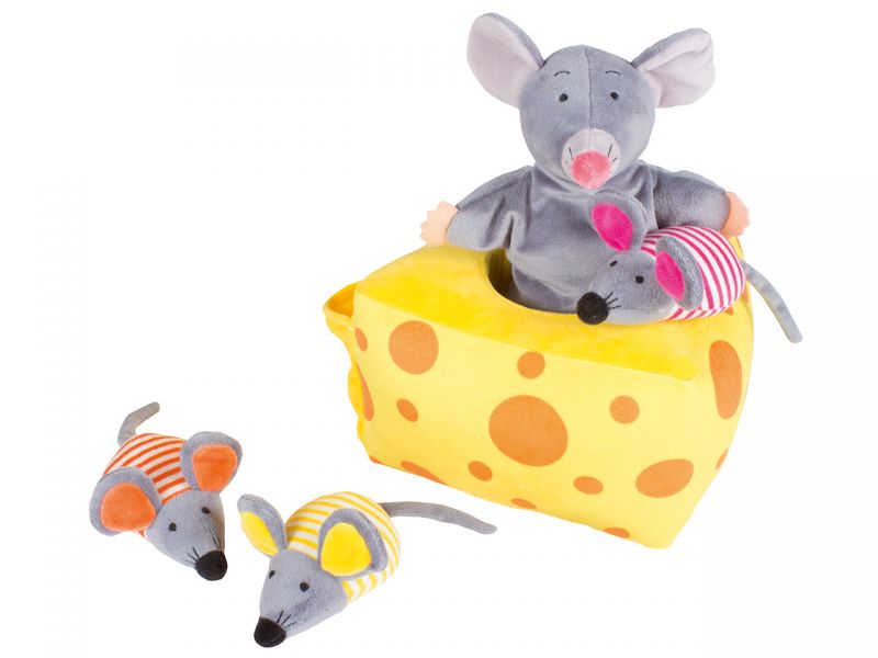 beleduc Handpuppen-Set »Mila Maus und Freunde« , 4-tlg.