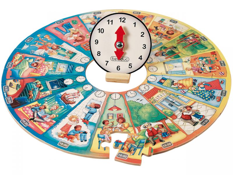 beleduc XXL Lernpuzzle »Mein Tag«