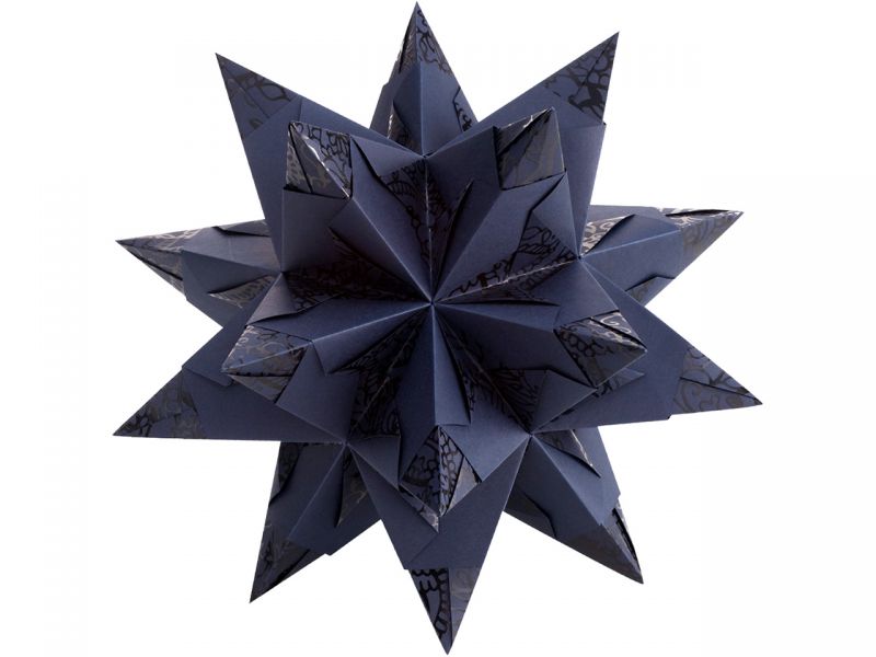 Folia Bascetta-Stern, blau