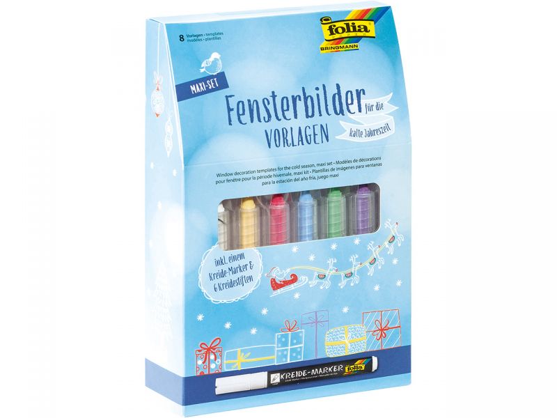Folia Fensterbilder Maxi-Set »Kalte Jahreszeit«
