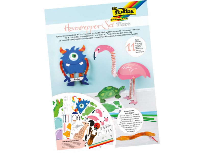 Folia Hexentreppen-Set »Tiere«
