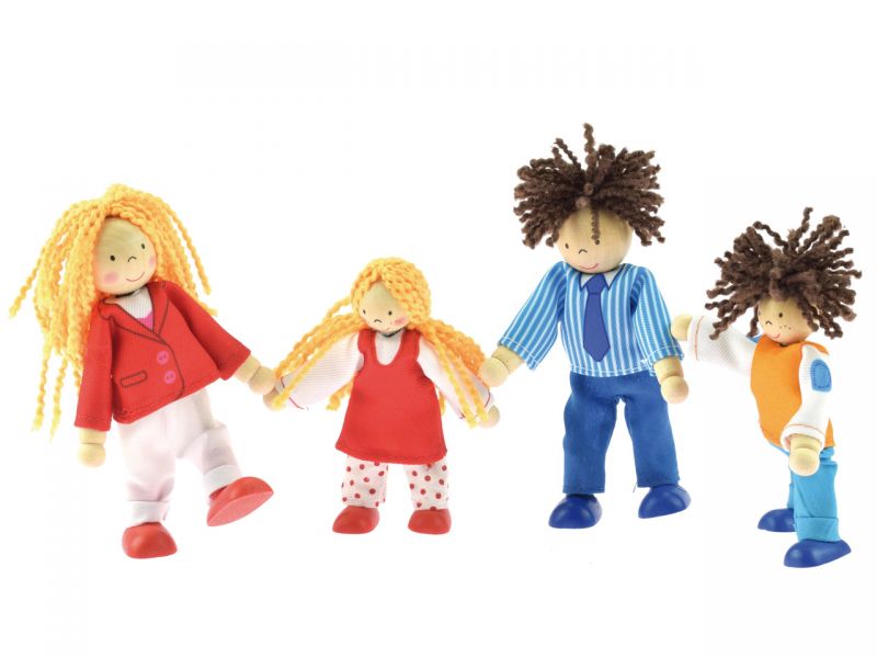 goki Biegepuppen Lifestyle-Familie