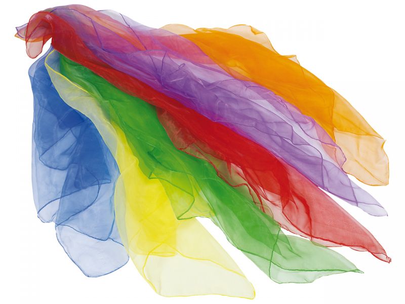 goki Chiffontücher, 6er-Set