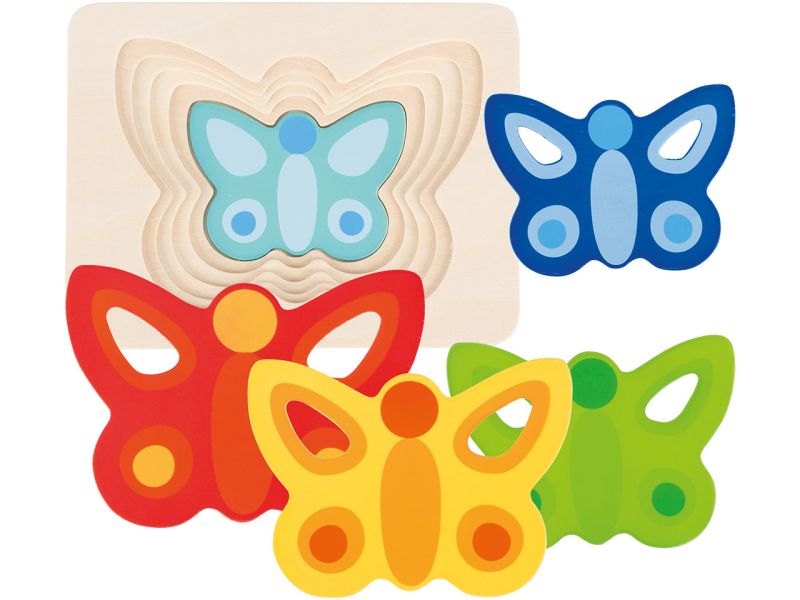 goki Schichtenpuzzle »Schmetterling II«