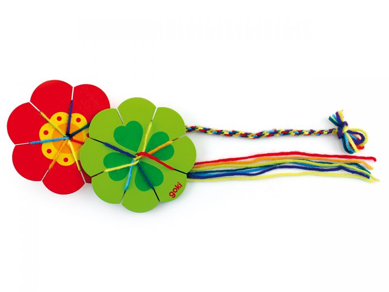 goki Strickblume/Strickklee, 2er-Set