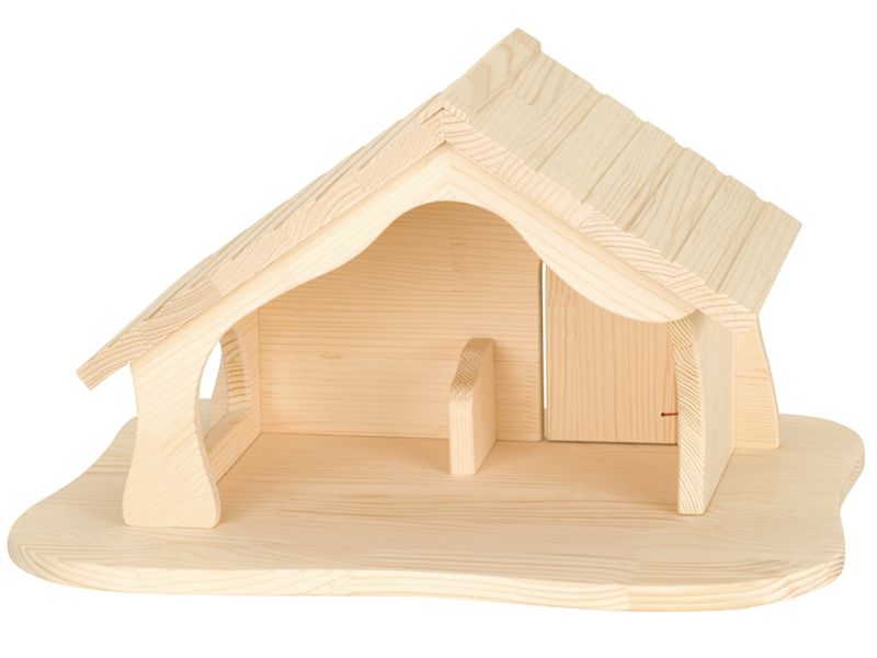 goki HOLZTIGER »Weihnachtskrippe«, mit Weihnachtsstern, ohne Zubehör