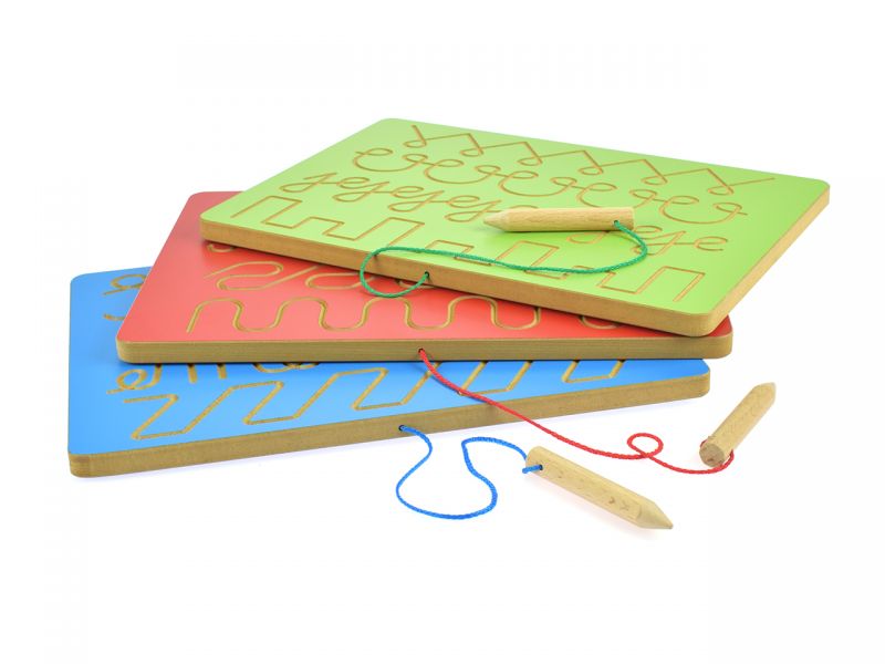 Grafomotorische-Tafel Spar-Set »Schwünge«