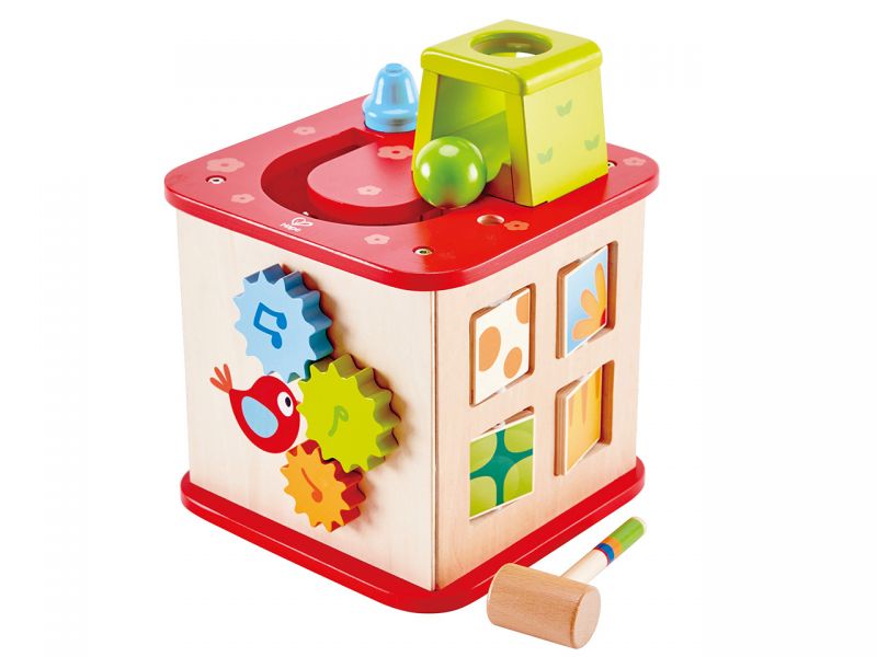 Hape Motorikwürfel »Pepe & Friends«