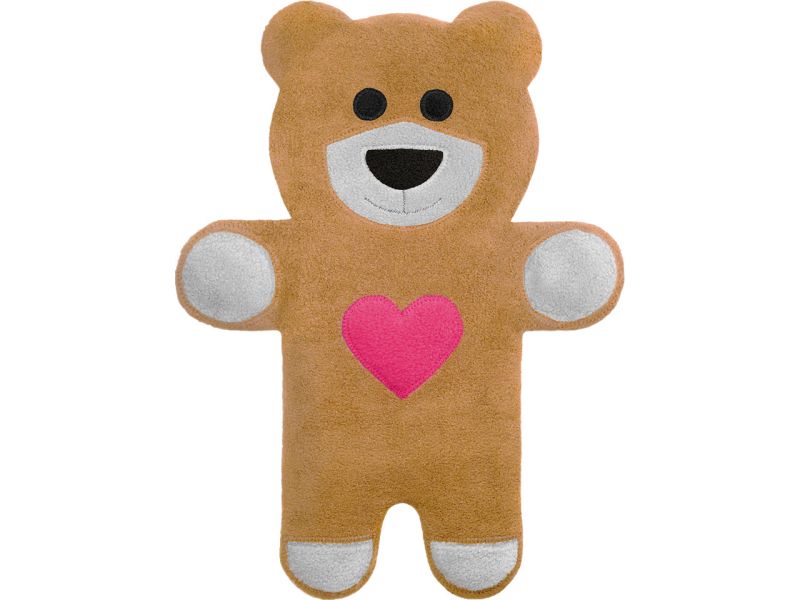 Leschi Wärmekissen »Der Bär Teddy«, Sand mit Herz