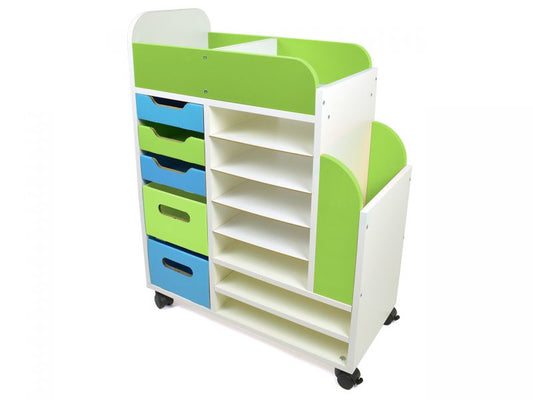 nowa szko?a Materialwagen, für Farben & Co., weiß