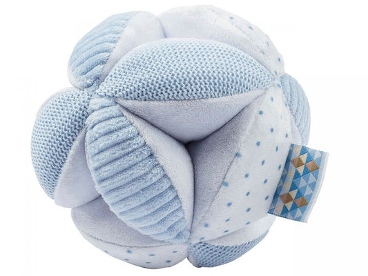 Nattou Lapidou Ball mit Aktivitäten, blau