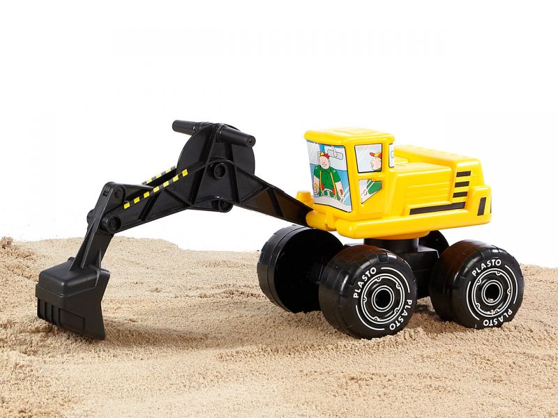 Plasto Sandkasten-Sitzbagger