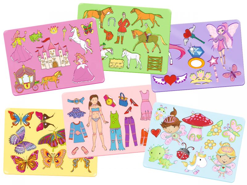 URSUS Mal-Schablonen-Set 1, 6-tlg.