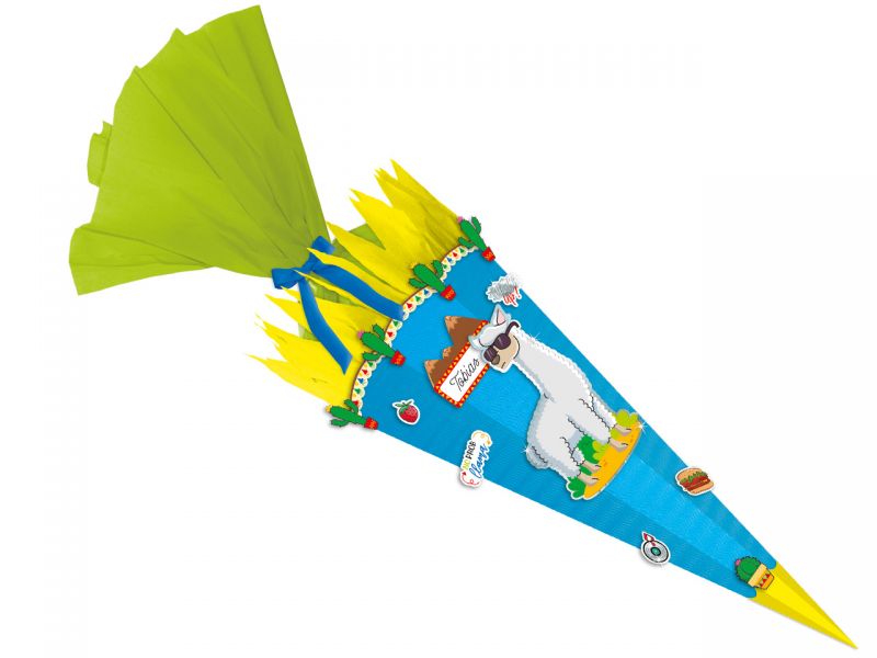 URSUS Bastel-Schultüte Easy Line »Lama«, 67 cm