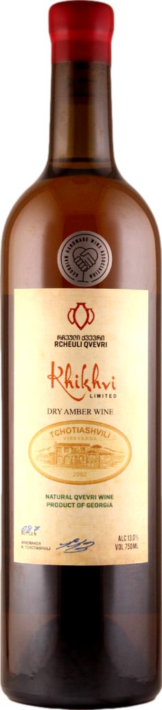 Tchotiashvili Rkatsiteli Rcheuli Qvevri 2018