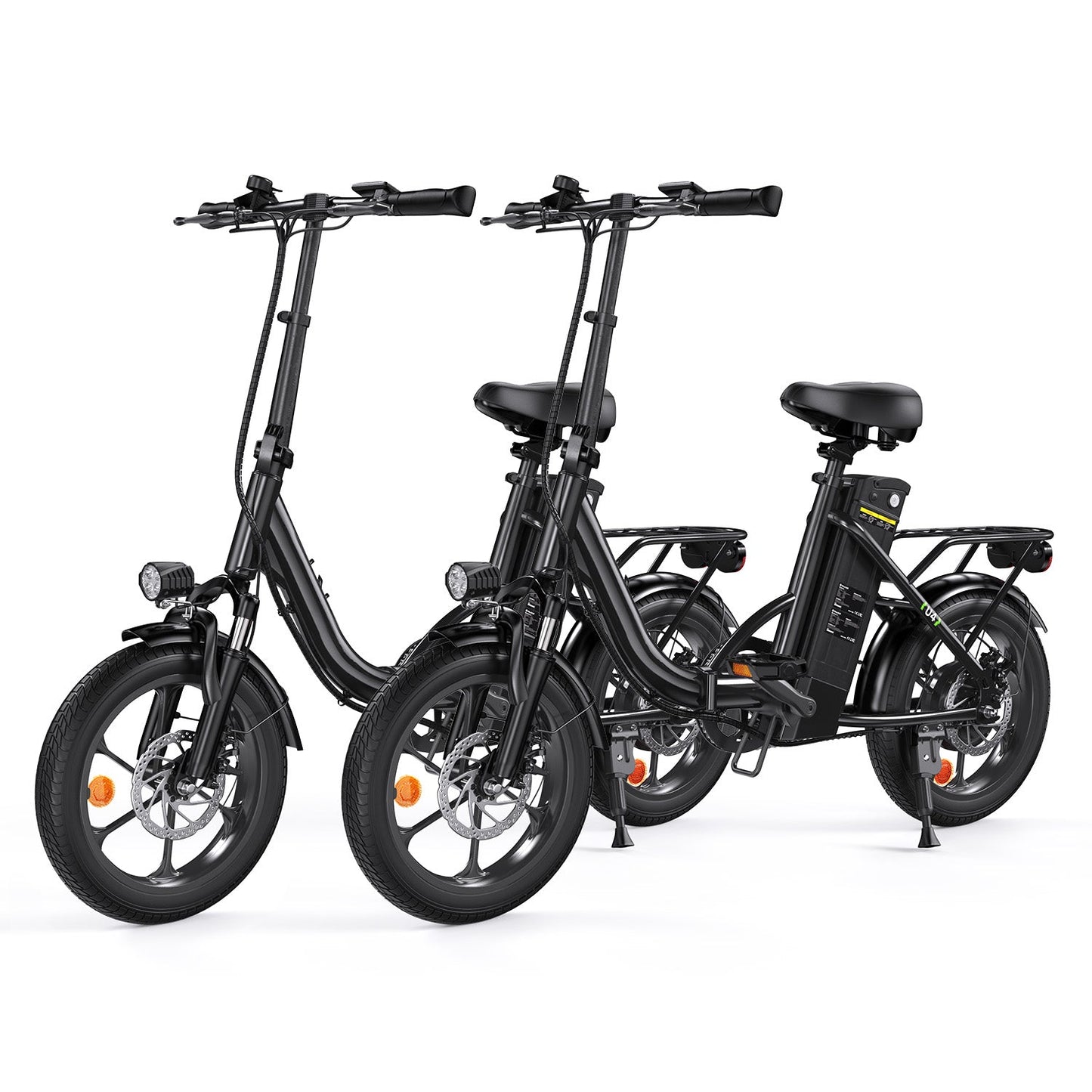 U4 Tiefeinsteiger Klappbar E-Bike - Schwarz*2
