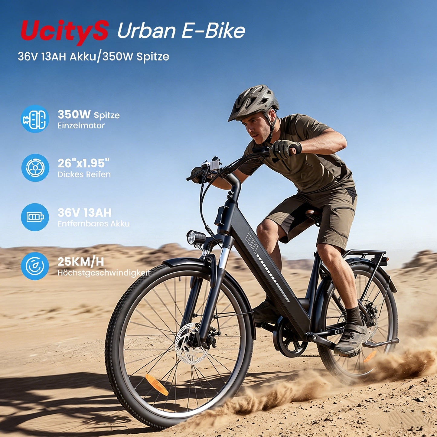 U2 / UcityS Pendler Tiefeinsteiger E-Bike - UcityS Lila