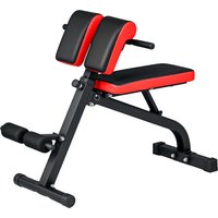 SPORTNOW Hantelbank, vielseitige Fitnessbank, verstellbar, klappbares Design, für Bizeps-Curls, Langhantel, Stahl, bis 120 kg, 103 x 65 x 67-98 cm, Schwarz Aosom