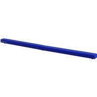 HOMCOM Schwebebalken Turnbalken klappbar für Indoor und Outdoor, 210 cm, bis 120 kg, Blau, ideal für Gymnastik & Training Aosom.de