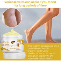 Ximonth Bee Venom Leg Care Cream Relieves Leg Discomfort, Pamper And Moisturize Skin Body Care Cream