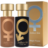50ml Golden Lure Pheromone Perfume - Attract Men And Women With Romantic Glitter Perfume Spray