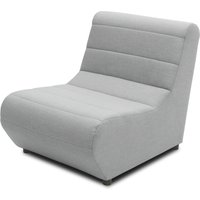 Outdoor Sofa 300 002 Sessel Element, Gartenmöbel, Couch, Gartensofa, silber, 73 x 102 x 80 cm Aosom