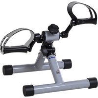 HOMCOM Mini Heimtrainer Mini-Bike Beintrainer Fitness Pedaltrainer Armtrainer faltbar stufenloser Widerstand für Rehabilitation & Fitness Aosom.de
