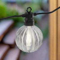 Exklusive Streifenleichte Ø8 Verlängerungssatz