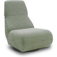 Outdoor Sofa 300 012 Sessel mit Rücken- und Drehfunktion, Gartenmöbel, Outdoor Sessel, grün-blau, 68 x 88 x 67 cm Aosom