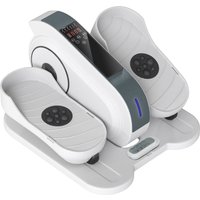 SPORTNOW Mini-Ellipsentrainer Untertisch Mini Crosstrainer für zuhause Ellipsen Beintrainer mit 10-stufiger Geschwindigkeit, LCD-Monitor, Fernbedienung, für Büro, Senioren Aosom