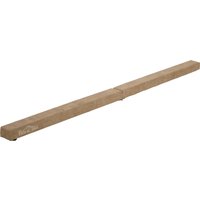 HOMCOM Schwebebalken 210 cm klappbar für Indoor Outdoor, Turnbalken Balance Beam bis 120 kg, stabiler Balancierbalken in Braun Aosom.de