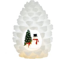 Kegel mit Dekoration 11*17 cm