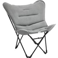 HOMCOM Faltbarer Campingstuhl 120kg Tragkraft, leicht & tragbar, mit Armlehnen, ideal für Outdoor & Reisen Aosom.de