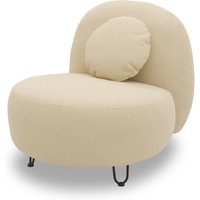 Outdoor Sofa 300 011 Sessel, Gartensofa, Gartenmöbel, Outdoor Möbel, beige, 76 x 88 x 79 cm Aosom