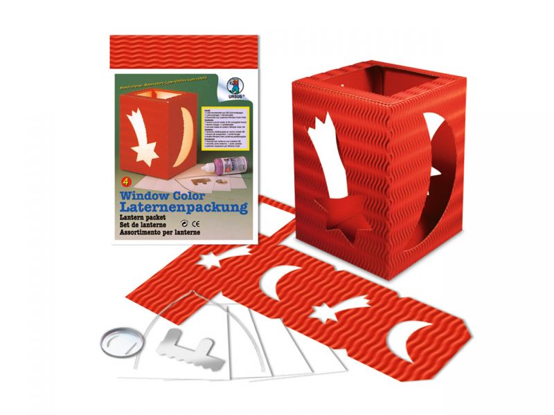 URSUS Laternen-Bastelset »Mond und Sterne«