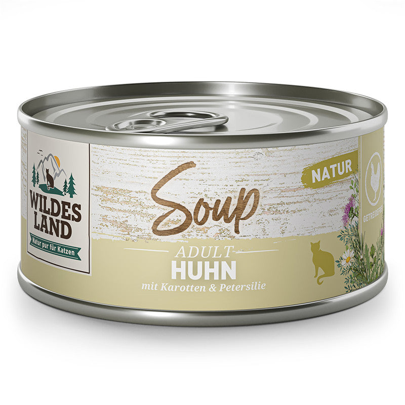 Wildes Land Soup Huhn mit Karotten