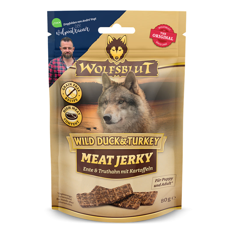 Wolfsblut Meat Jerky Wild Duck&Turkey