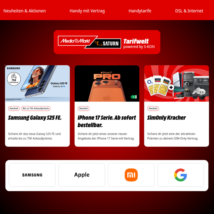 Highlights mit Tarif