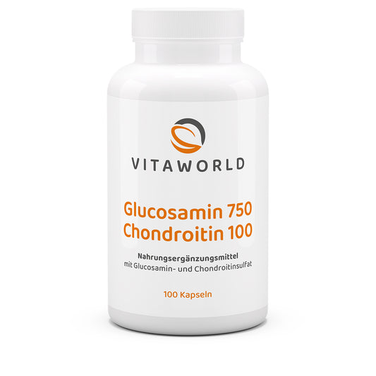 Glucosamin 750 + Chondroitin 100 (100 Kps)