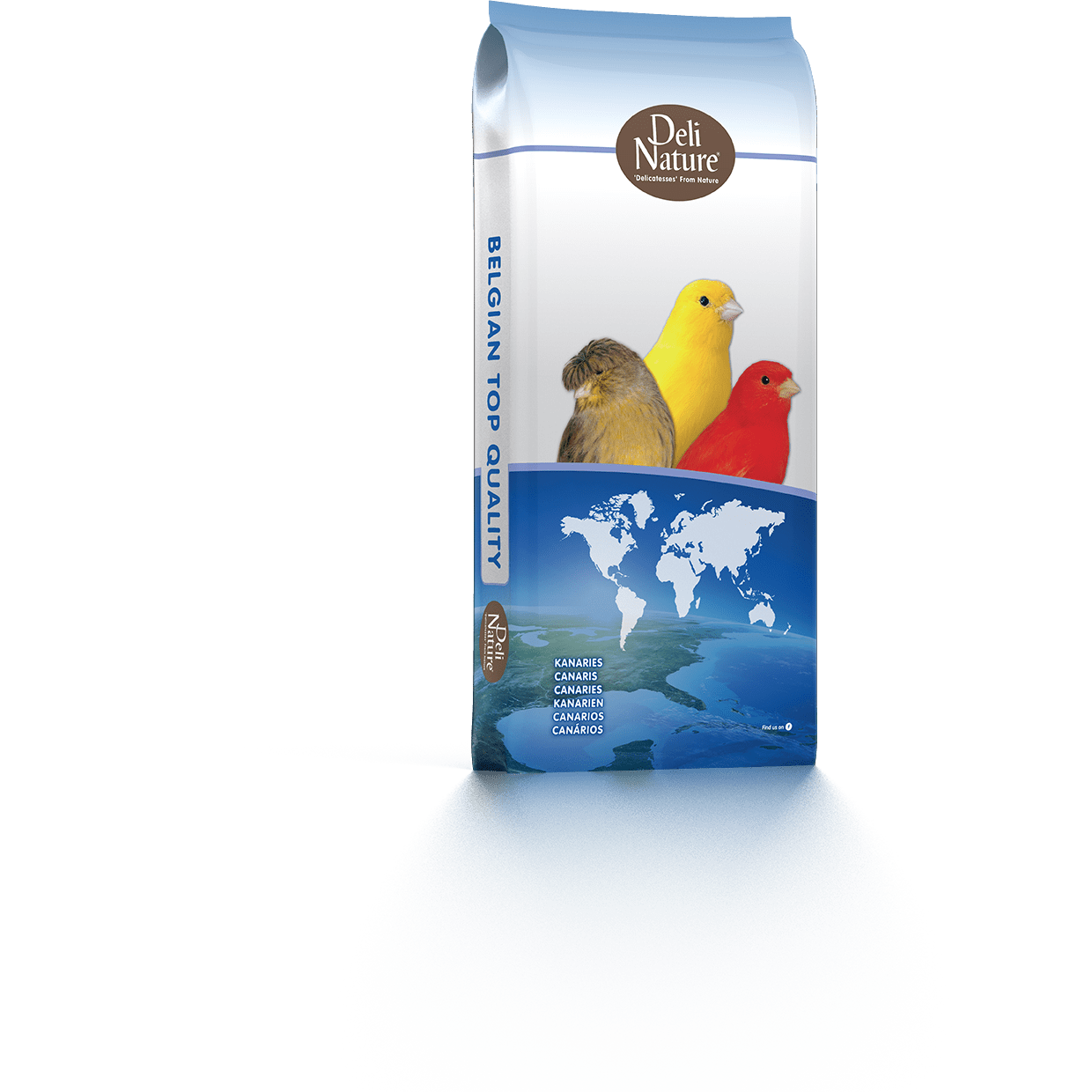 Beduco Deli Nature 80 Kanarien Zucht ohne Rübsen 20kg