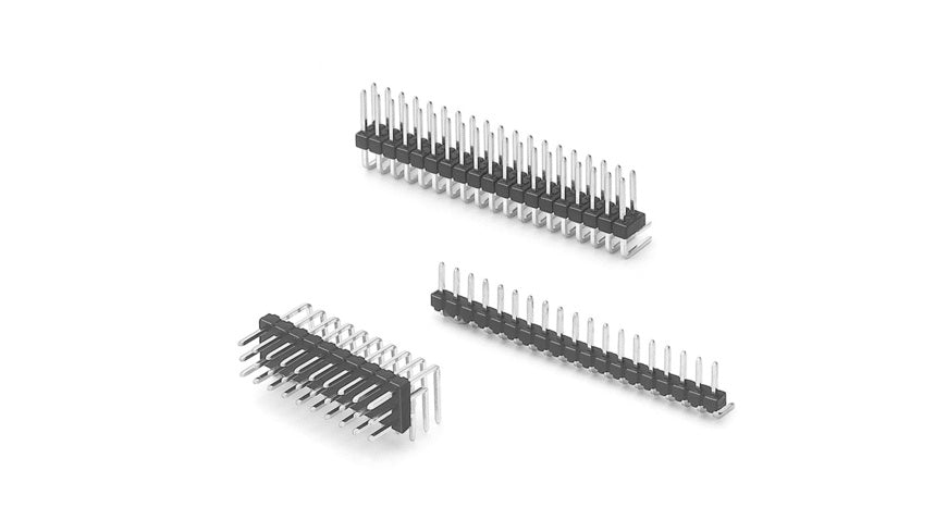 Stiftleiste, 2x 36-polig, abgewinkelt,  RM 2.54 mm