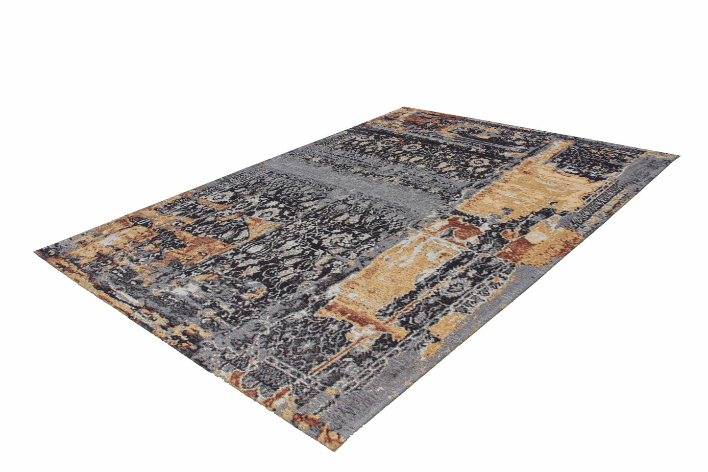 Teppich Blaze 500 Multi / Blau 75cm x 150cm | Jacquard-Teppich | Flachflor