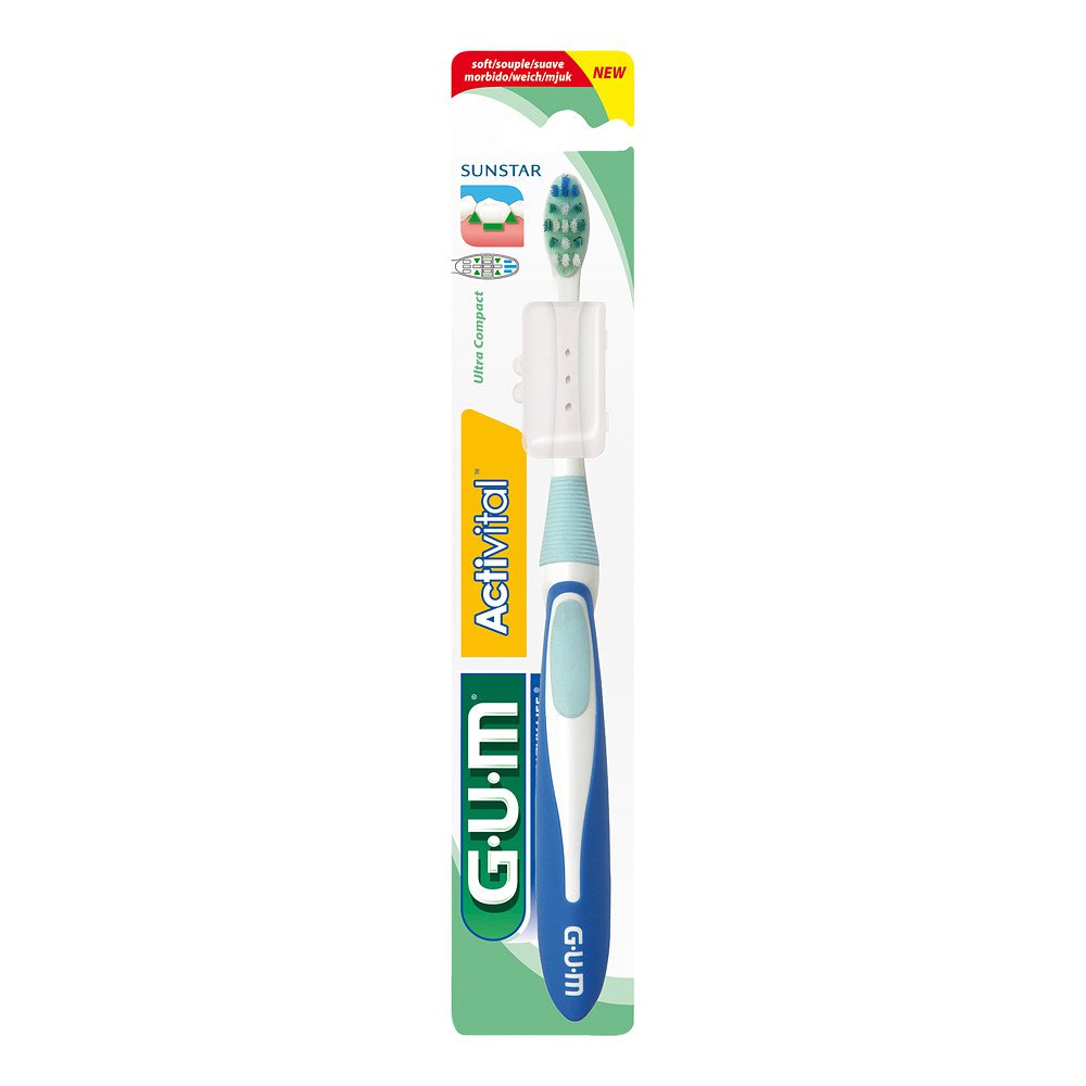 GUM ActiVital ZahnbÃ¼rste kompakt weich
