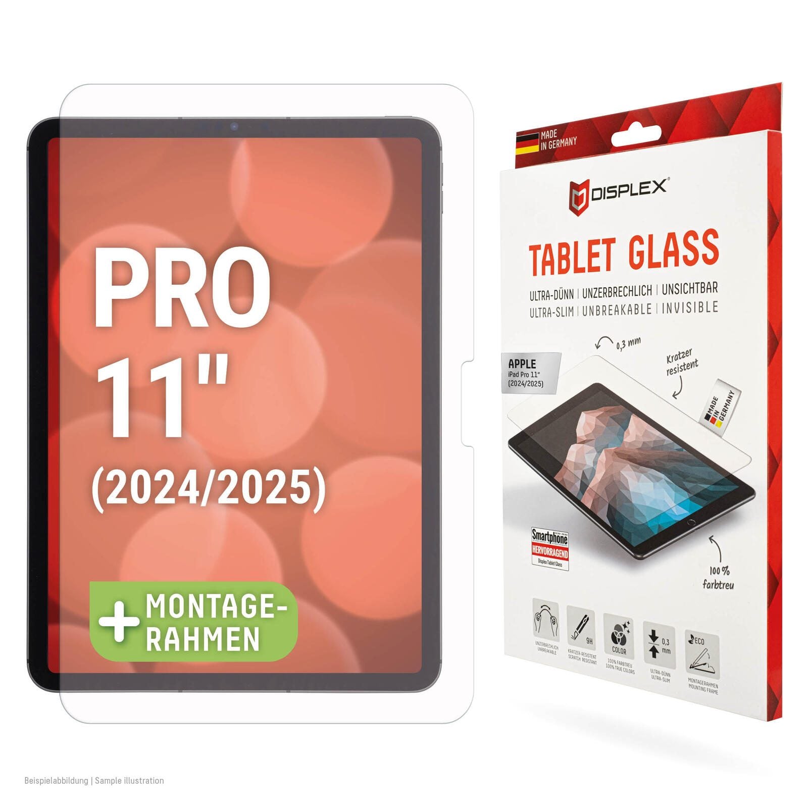 DISPLEX Tablet Glass für Apple iPad Pro 11'' (2025/2024)