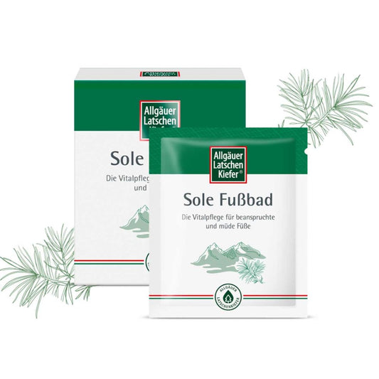 AllgÃ¤uer Latschenkiefer Sole FuÃbad