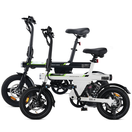 U1 E-bike Bundle-Verkauf - Schwarz+Weiß
