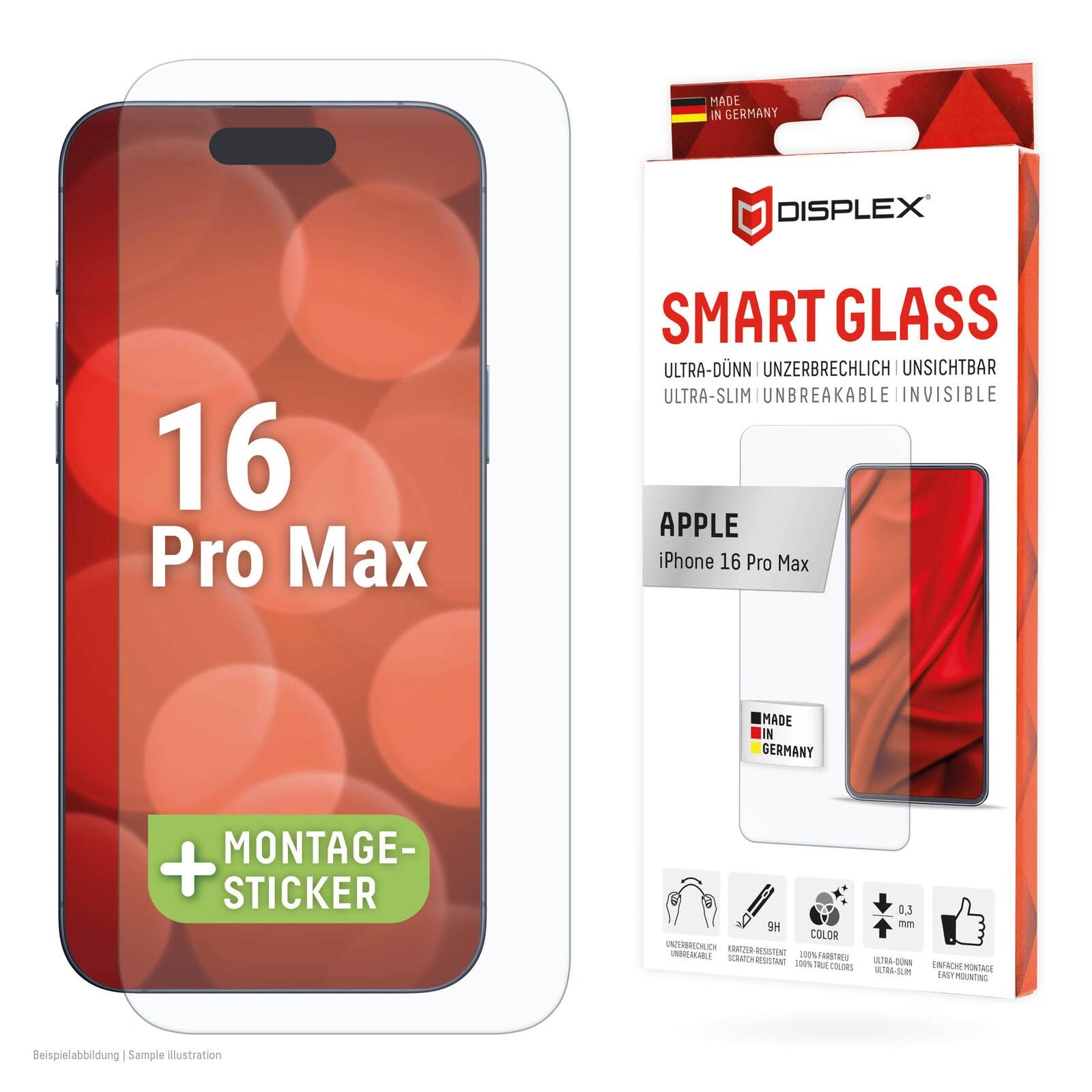 DISPLEX Smart Glass Apple iPhone 16 Pro Max