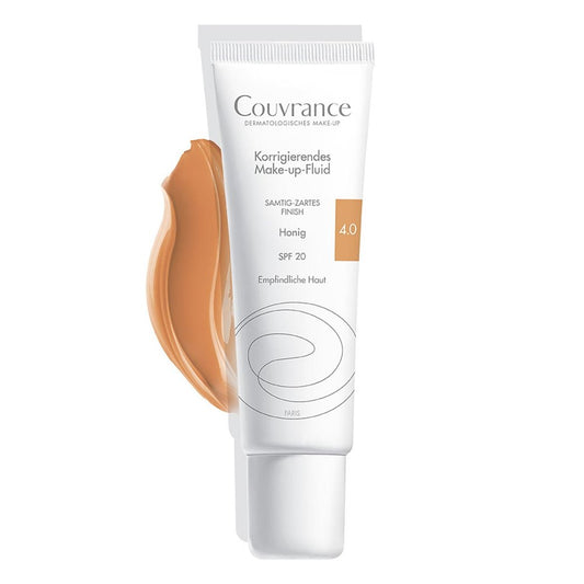 AvÃ¨ne Couvrance Korrigierendes MakeâUp Fluid Honig 4.0